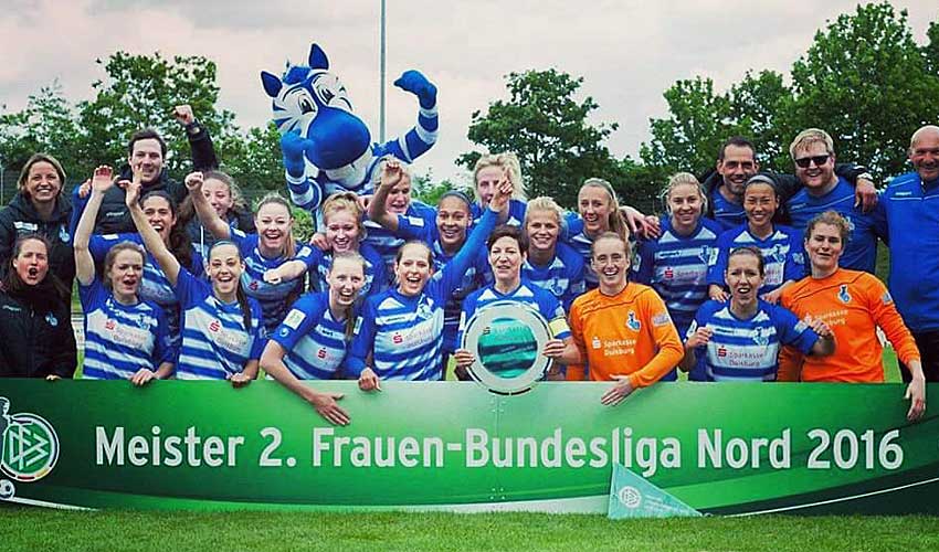 Meister 2. Frauenbundesliga Nord 2016