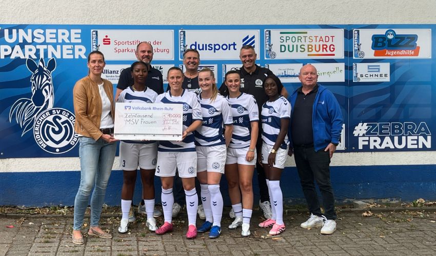 Spende an MSV Frauen Spende an MSV Frauen